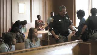 Murder sentencing courtroom outburst [upl. by Llehsim]