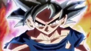 Ultra Instinct Goku Walking Menacingly Towards the Camera but the Content Aware Scale is Horrifiying [upl. by Rahas751]