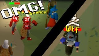 1 Hit Rushing Pkers OSRS one shot kills only Part 2 [upl. by Bella75]