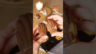 madeleines 🐚🍫 RECIPE Part 2 backen bake rezepte recipe madeleines Schokolade chocolate [upl. by Acnaiv]