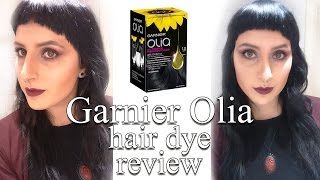 Olia Black hair dye review [upl. by Itak]