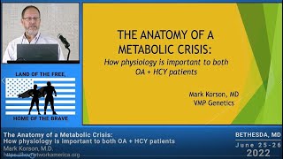 The Anatomy of a Metabolic Crisis  How physiology is important to both OA and HCY patients [upl. by Alohcin]