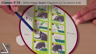 LAMELLO Angles aigus CLAMEX P14  Guedo Outillage [upl. by Housum]