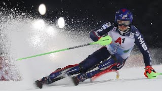 Henrik KRISTOFFERSEN  Winner  Slalom Run 1  Schladming AUT  2023 [upl. by Eiznyl883]