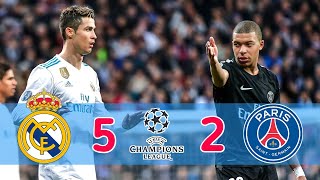 Real Madrid vs Paris Saint Germain 52 All Goals HD [upl. by Ivor]