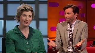 David Tennant ampJodie Whittaker share matching stories about hearing eachother get cast as the Doctor [upl. by Niai]