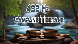 432 Hz amp campane tibetane  Tibetan bells  Musica rilassante  TranquilityNook [upl. by Nanda]