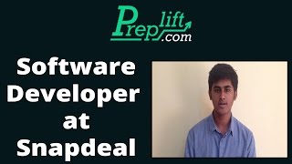 Software Developer at Snapdeal [upl. by Sascha]