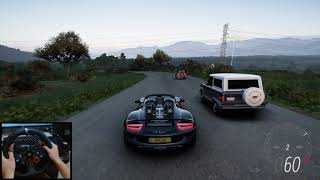 Forza Horizon 5  Porsche 918 Spyder  Colossus Race Gameplay [upl. by Nehpets61]