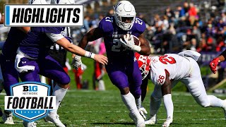 Rutgers at Northwestern  Big Ten Football  Highlights  Oct 16 2021 [upl. by Animlehliw]