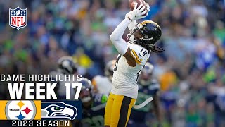 Pittsburgh Steelers vs Seattle Seahawks Game Highlights  NFL 2023 Week 17 [upl. by Bradley]