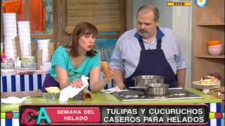 Tulipas y cucuruchos caseros [upl. by Ardeen]