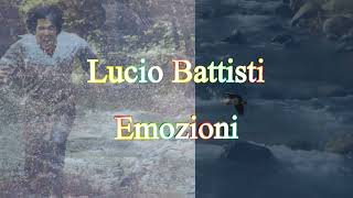 Lucio Battisti Emozioni Con testo Video Mario Ferraro [upl. by Alicec]