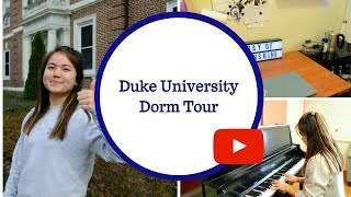 Duke University Dorm Tour  Duke Students [upl. by Catharine]