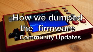 Game amp Watch How we dumped the firmware amp communityupdates [upl. by Clarita]