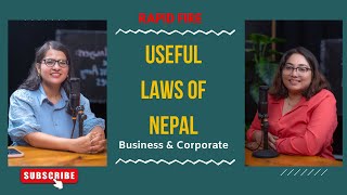 Rapid Fire Round Inhouse Counsels on Useful Corporate Laws of Nepal [upl. by Suchta716]