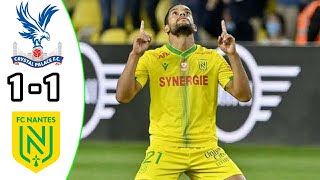 Crystal Palace vs Nantes 11 Highlights  Club Friendlies Match 2024 eFootball Game Play [upl. by Thornie]