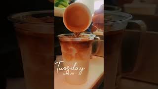 Iced Latte  Short Video  trending muscat viralvideo coffee [upl. by Indyc]