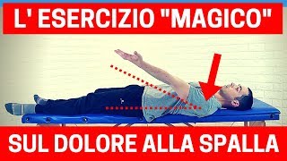 L quotesercizio magicoquot per battere il DOLORE ALLA SPALLA periartrite tendinopatia [upl. by Bowra849]