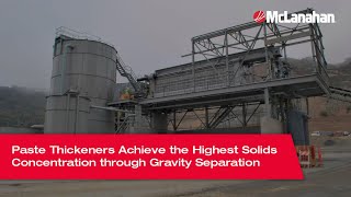 Paste Thickeners Achieve the Highest Solids Concentration through Gravity Separation [upl. by Leumek]