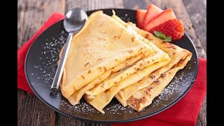 The Best Crepes Youll Ever Eat  Easy Crepe Recipe [upl. by Tager688]