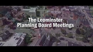 Leominster Planning Board Meeting 412024 [upl. by Nylarahs38]