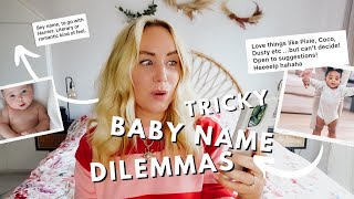 Baby Name Consultancy  YOUR TRICKY BABY NAME DILEMMAS SJ STRUM [upl. by Nomolas632]