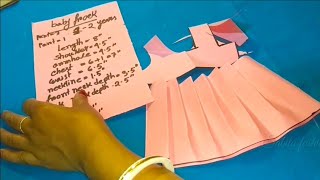 Baby frock drafting and cuttingbasic tailoring classes part3 [upl. by Gettings]