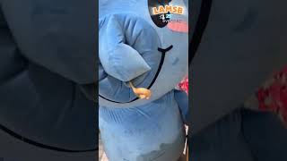 Một ngày đi lấy gạo của voi xanh 🤣🤣 shorts haihuoc funny giaitri [upl. by Ranip]