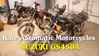 1982 1983 Suzuki GS 450a Automatic Motorcycle Will it run Pt1 suzuki willitrun gs450a 1982 [upl. by Behm892]