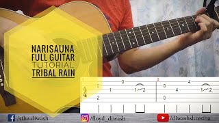 Narisawna  Easy Guitar Lesson  Tribal Rain  Part I With Tabs [upl. by Lemmy320]