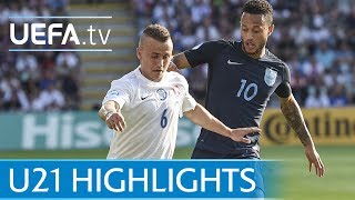 Under21 highlights Slovakia v England [upl. by Asyar]