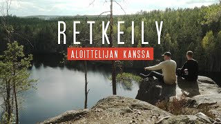 2 päivän retki aloittelijan kanssa  Retkeilyvarusteet ja retkeily Repoveden Kansallispuistossa [upl. by Kama]