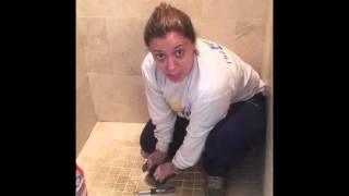 Unclogging a bathroom shower drain [upl. by Chelsea618]