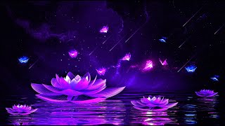 Peaceful Night 💜 Soothing Deep Sleep Music ★ Calming Meditation Healing 528Hz [upl. by Holtorf778]