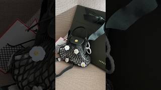 longchamp LE PLIAGE FILET MESH BAG summerbag unboxingvideo [upl. by Crosse]