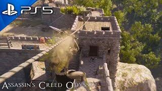 Assassins Creed Odyssey Olouros Fortress PS5 4K [upl. by Aileduab]