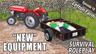 quotNEWquot EQUIPMENT  Survival Roleplay  Farming Simulator 17  Letton Farm  Ep 18 [upl. by Eselrahc]