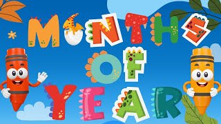 12 Months Of The Year  Months Song For Kids  Months  Fun Factory Kids Learning and Rhyming Poems [upl. by Daukas]