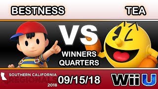 SCR 2018  AR  BestNess Ness Vs Tea PacMan Winners Quarters  Smash 4 [upl. by Claudette]