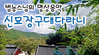 신묘장구대다라니 9악장 범능스님 명상음악  불교 명상음악  신묘장구대다라니 노래 [upl. by Lavella185]