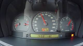 Volvo V70 24T acceleration 0200kmh [upl. by Lamont]