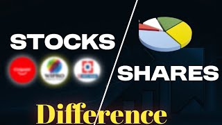 What Is the difference between Stocks and Shares  Explained in Hindi [upl. by Llenhoj]