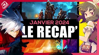 Les jeux indépendants marquants de janvier 2024  Le Récap indé [upl. by Nalon291]