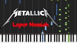 Metallica  Leper Messiah ♫ Instrumental  Synthesia [upl. by Anad]