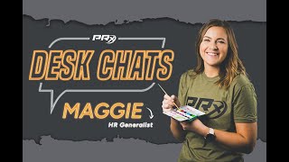 Desk Chats Maggie  HR Generalist [upl. by Jaffe]