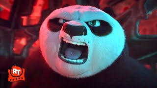 Kung Fu Panda 4 2024  Po amp Zhen vs the Chameleon Awesome Fight Scene  Movieclips [upl. by Cadmann]