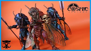 Four Horsemen Cosmic Legions Hvalkatar Book 1 SPHEXXIAN BLOCK COMMANDER Action Figure Review [upl. by Adnilam]