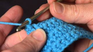 How to Crochet Reverse Single Crochet Crab Stitch by moogly [upl. by Paymar918]