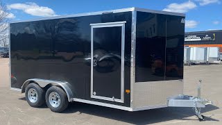 EZ HAULER 75X14 ENCLOSED TRAILER [upl. by Pansy327]